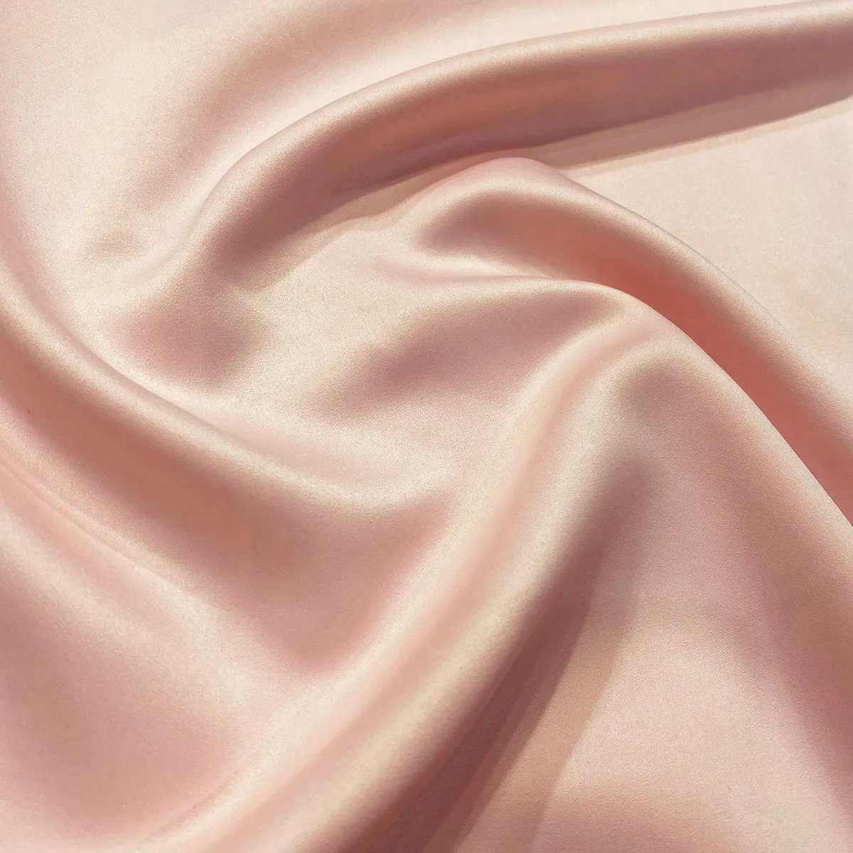 1pc - Lamour (Dull) Satin Table Linen 132" Round - Rose Petal 1900