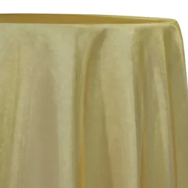 2pcs - Crystal Organza Table Linen 72"x72" Square - Gold 901