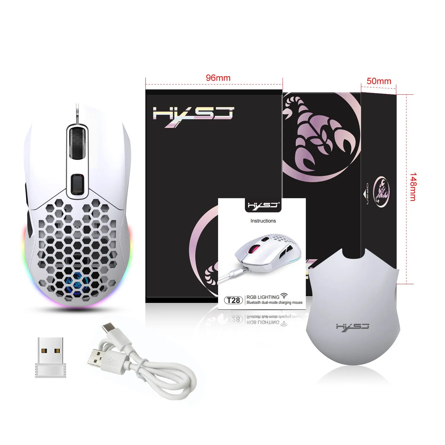 4800dpi Wireless Gaming Mouse