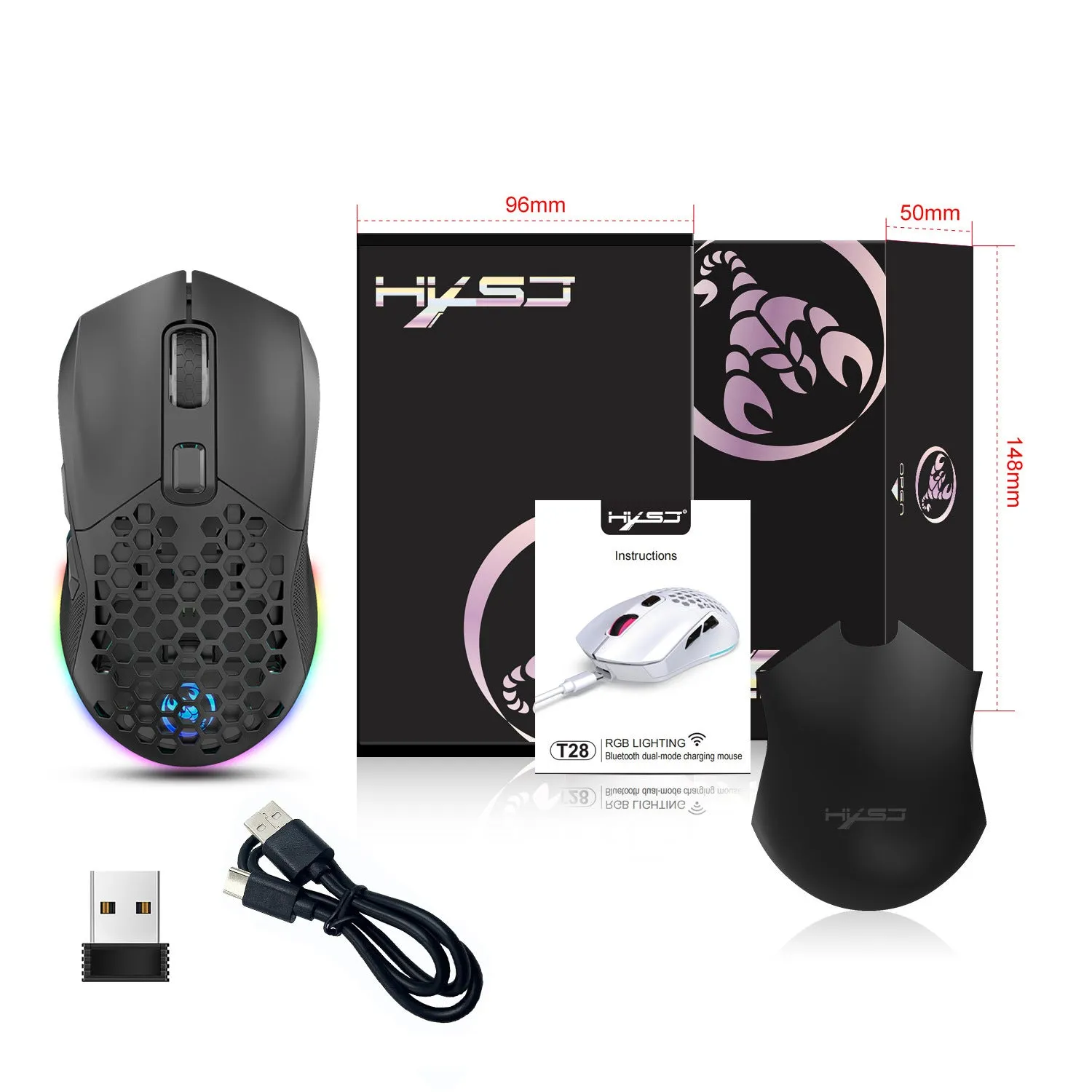 4800dpi Wireless Gaming Mouse