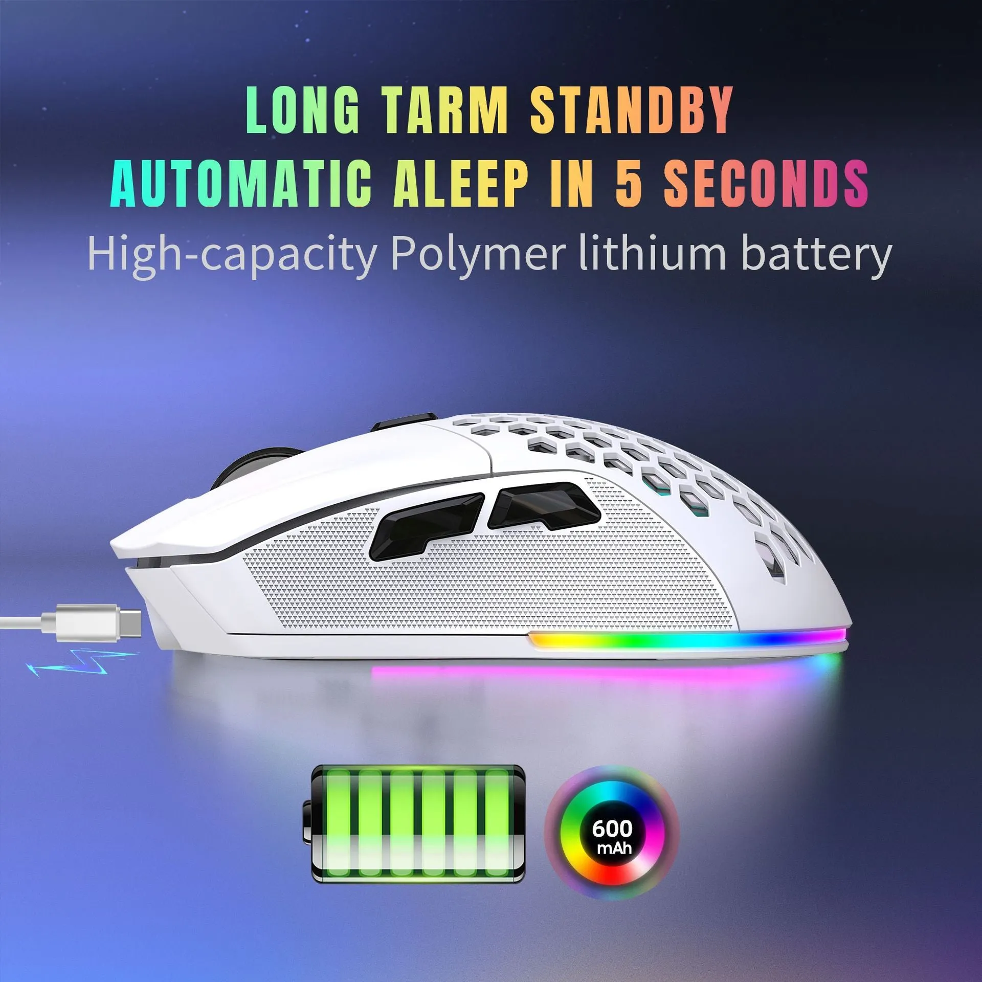 4800dpi Wireless Gaming Mouse