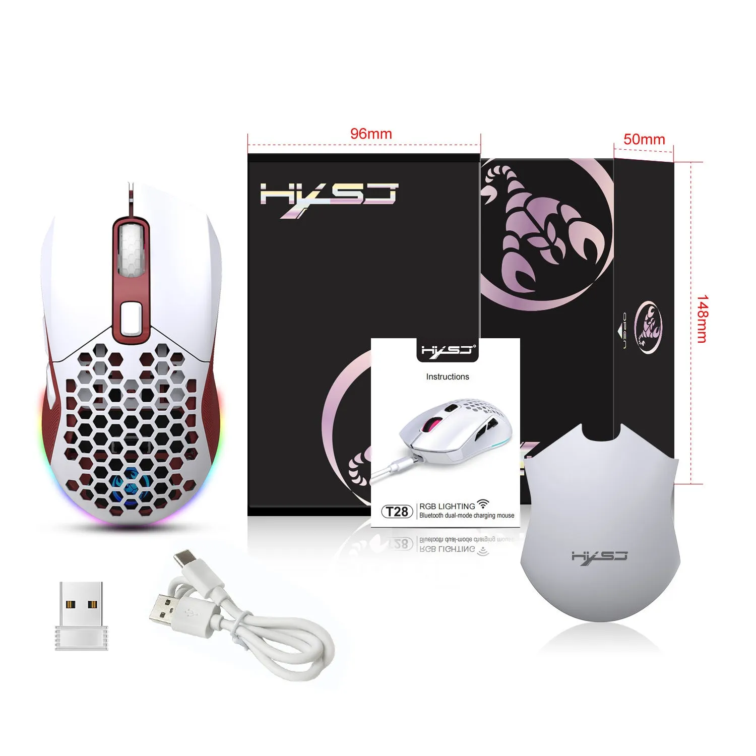 4800dpi Wireless Gaming Mouse