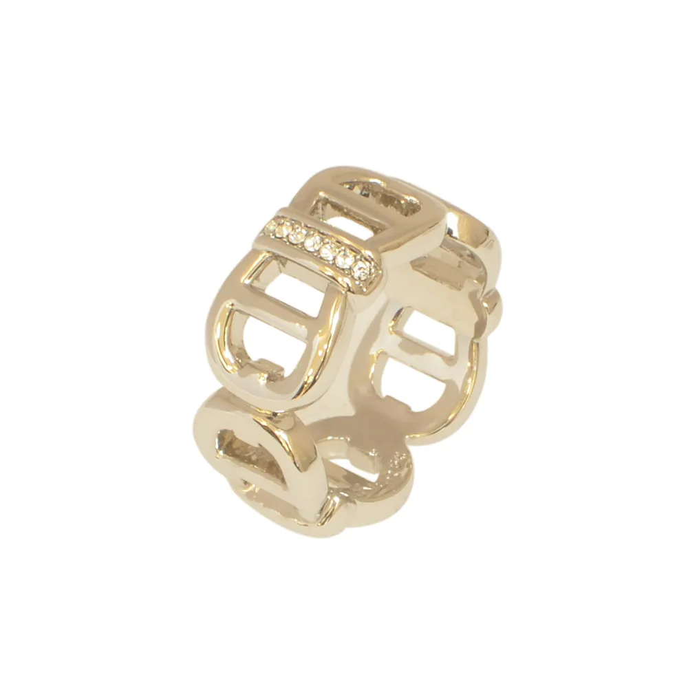 Aigner A Logo Silver Color Ring