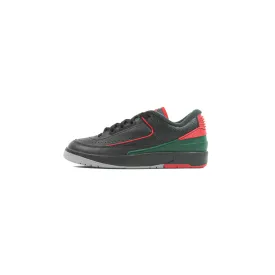 Air Jordan 2 Retro Low (Black/Fire Red-Fir-Cement)