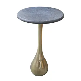 Arlo Geometric Interior Design Side Table - Polished Gold