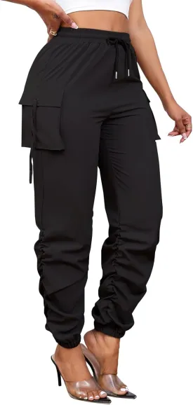 Cargo Pants Women Joggers Quick Dry Hiking Pants with Pockets