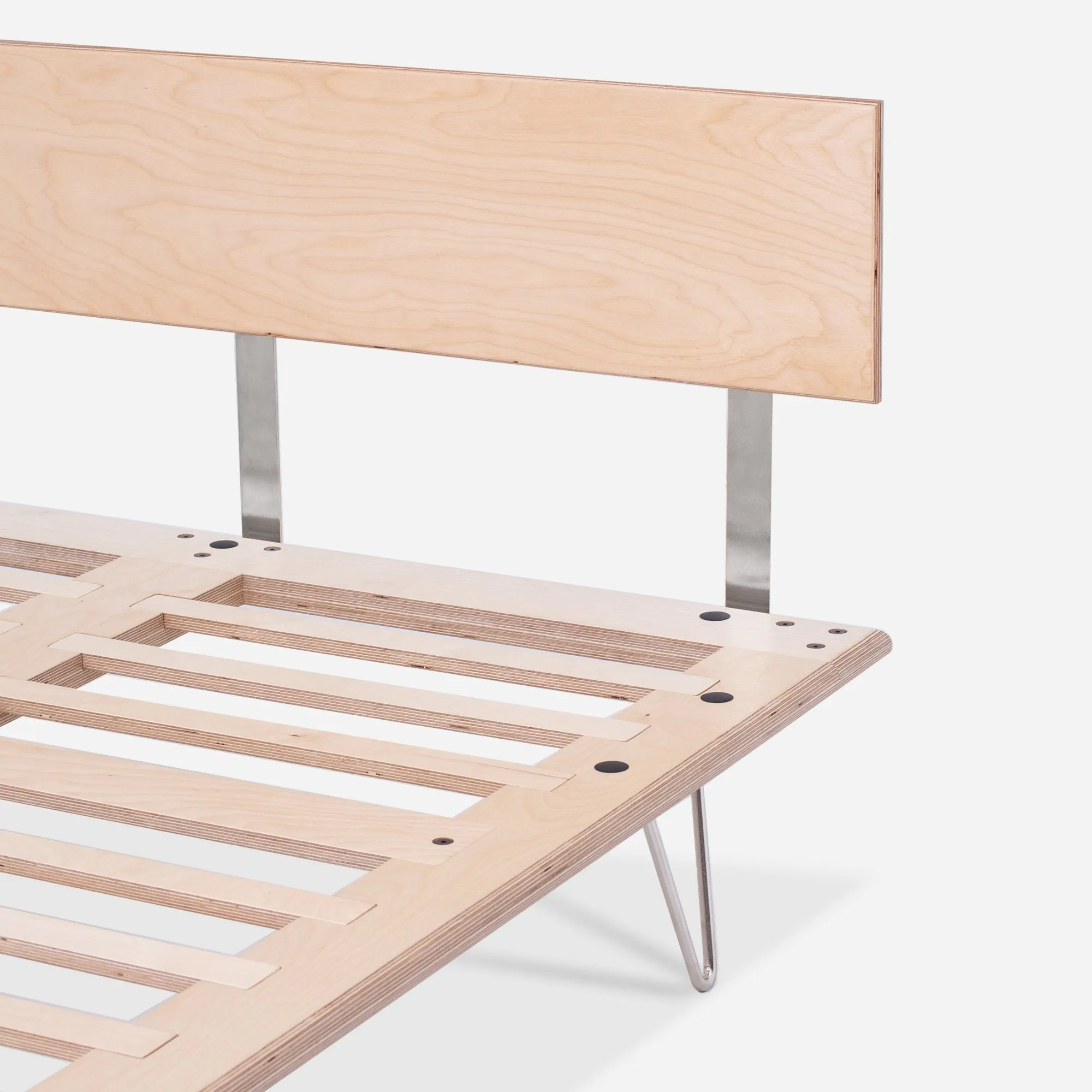 Case Study® Furniture V-Leg Bed & Lief® Mattress Bundle