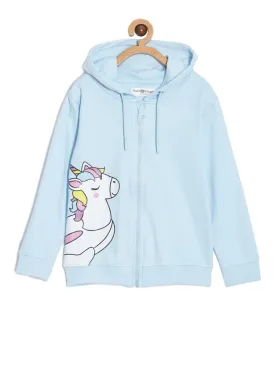 Cool Unicorn Zipper Hoodie
