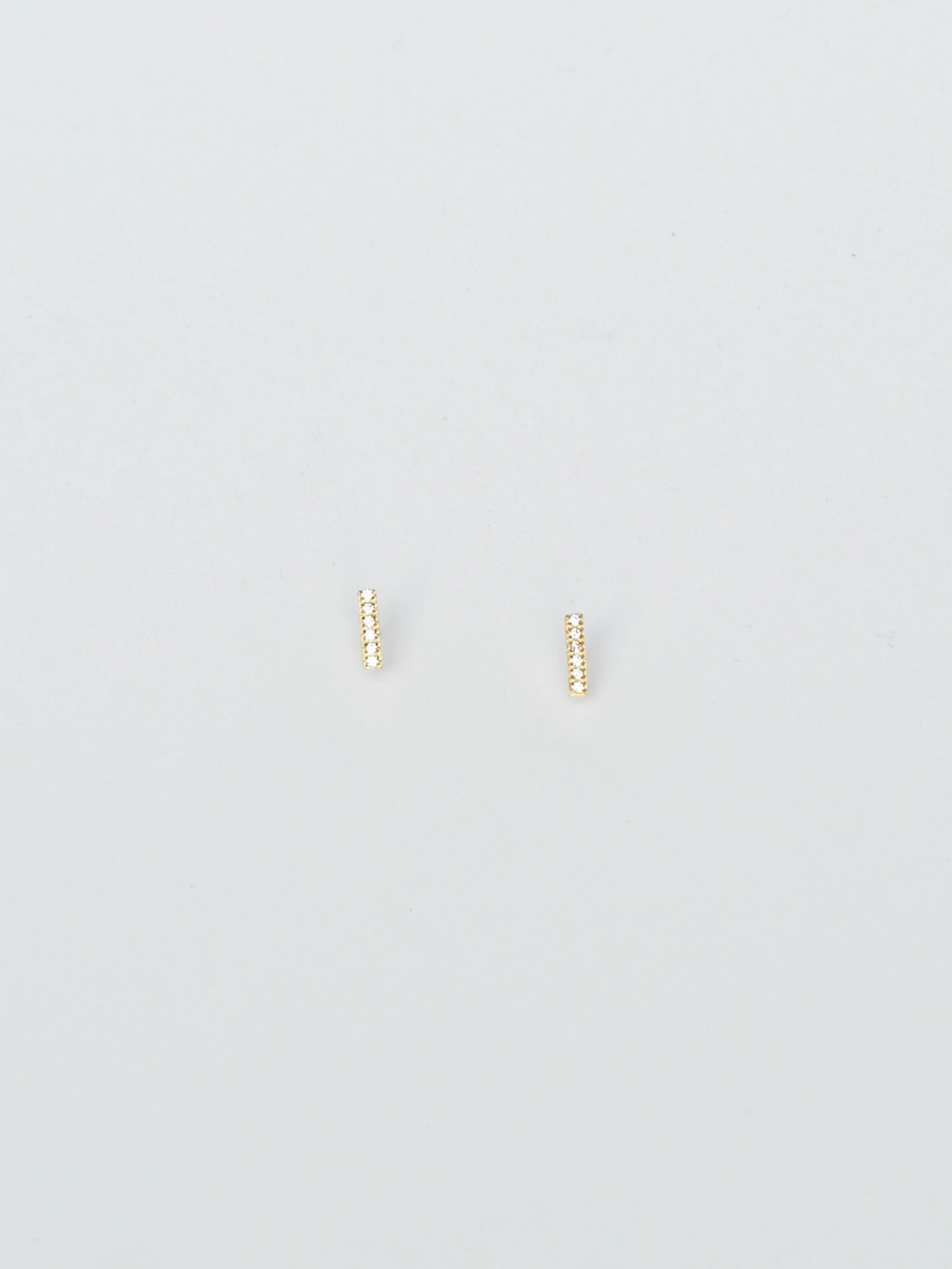Diamond Bar Studs