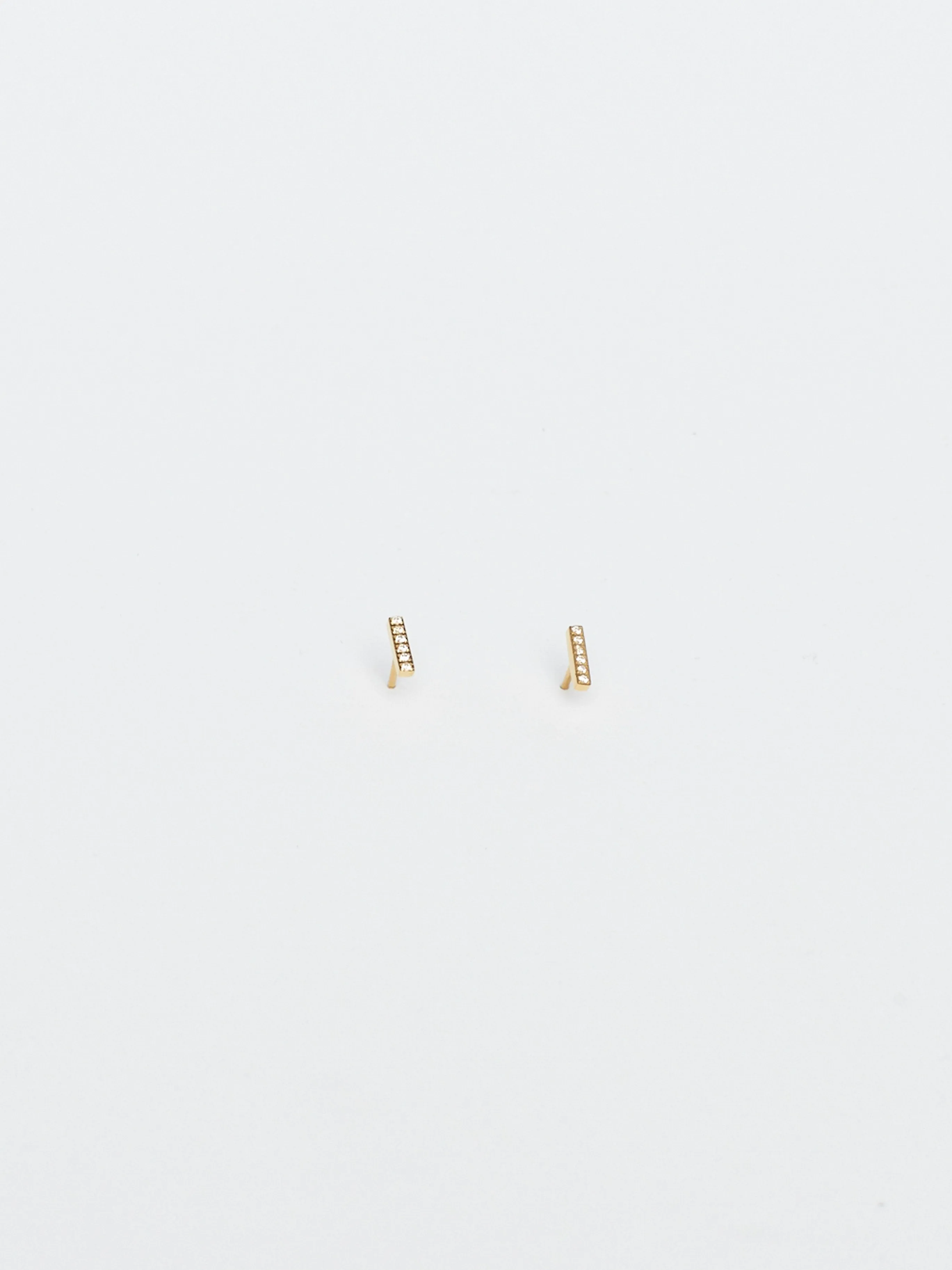 Diamond Bar Studs