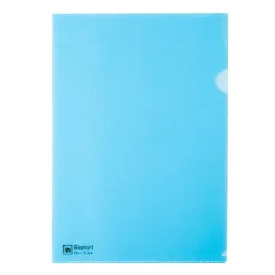Elephant 1B Clear Pocket 421 A4 - Blue