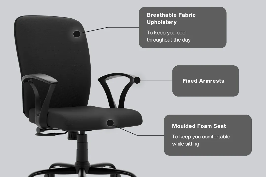 Green Soul Seoul-X Mid Back Basic Chair