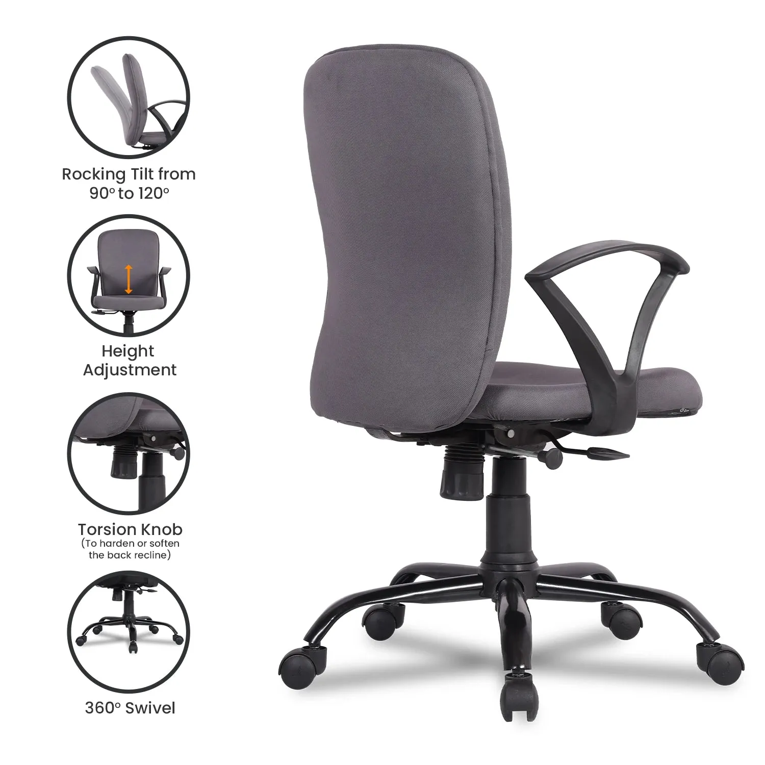 Green Soul Seoul-X Mid Back Basic Chair