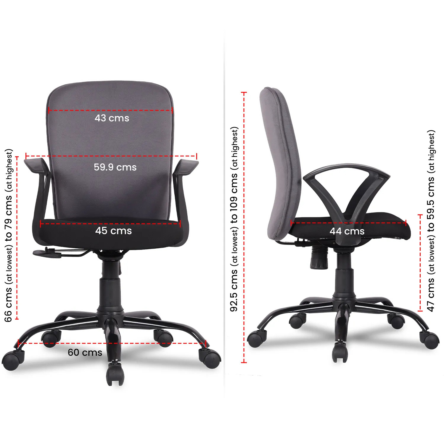 Green Soul Seoul-X Mid Back Basic Chair