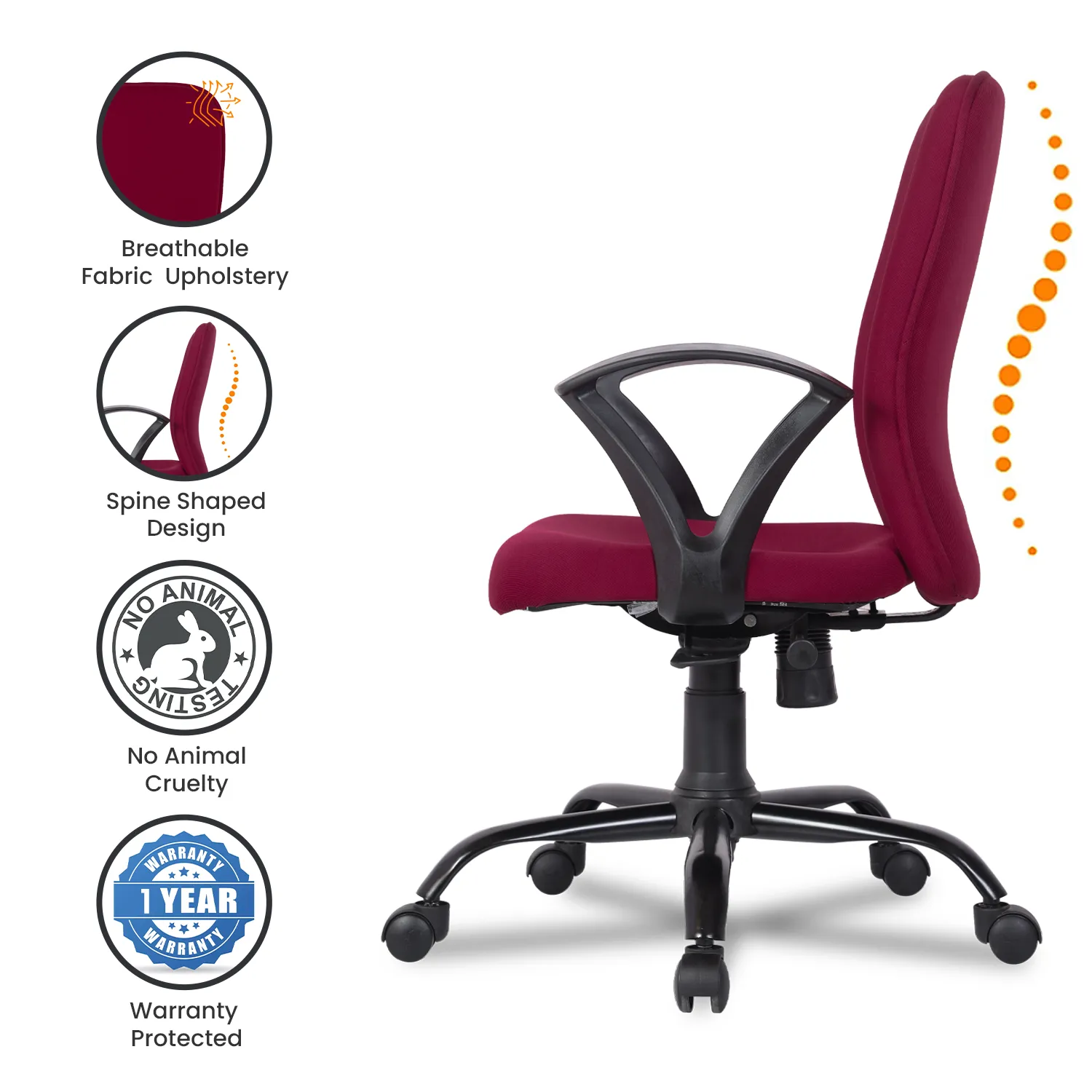 Green Soul Seoul-X Mid Back Basic Chair