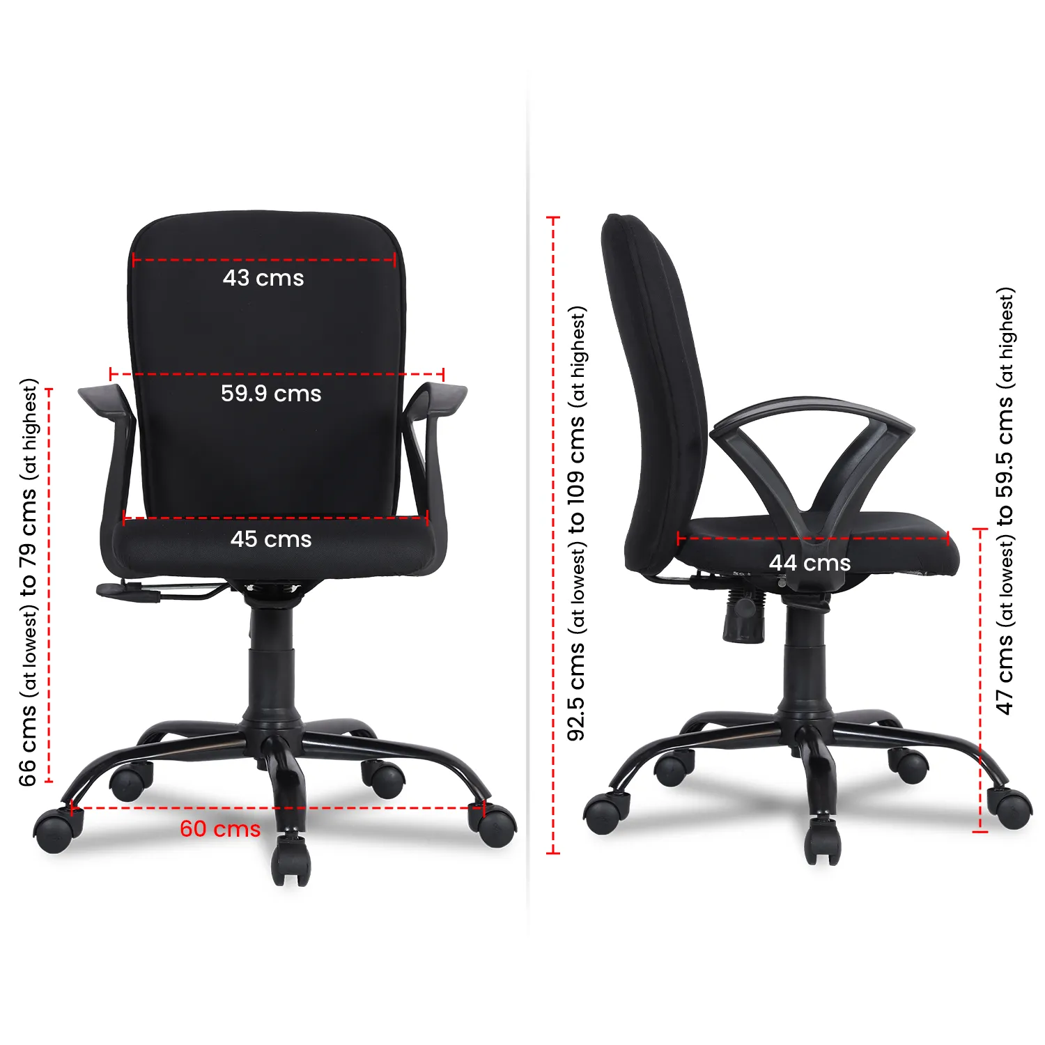 Green Soul Seoul-X Mid Back Basic Chair