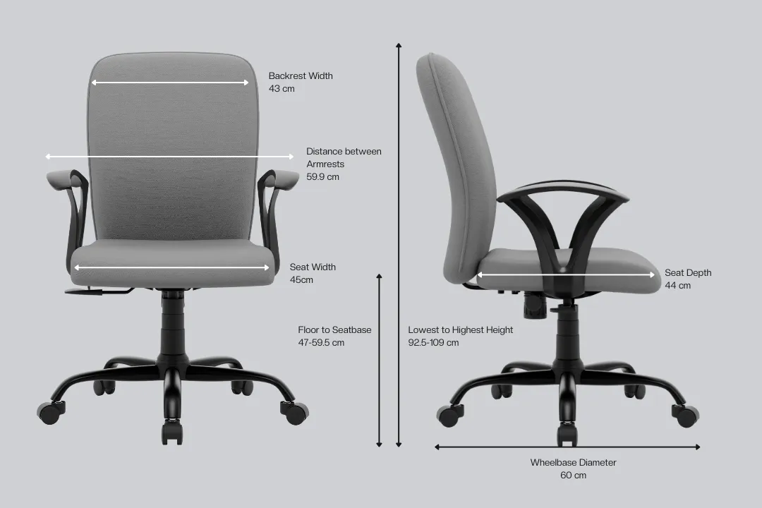 Green Soul Seoul-X Mid Back Basic Chair