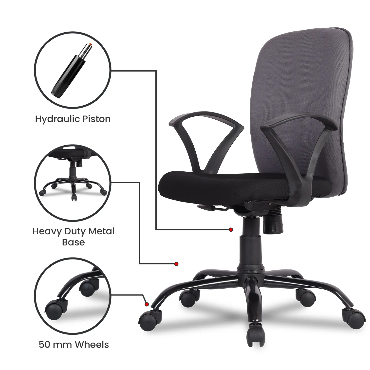 Green Soul Seoul-X Mid Back Basic Chair