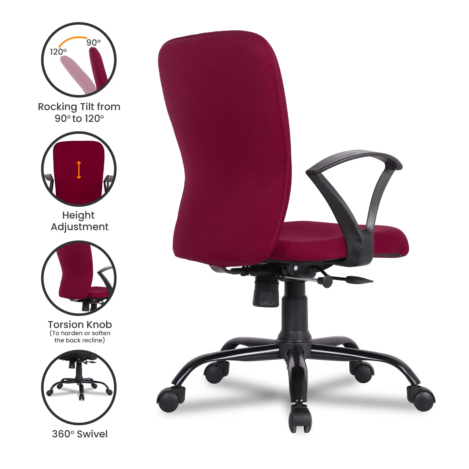 Green Soul Seoul-X Mid Back Basic Chair