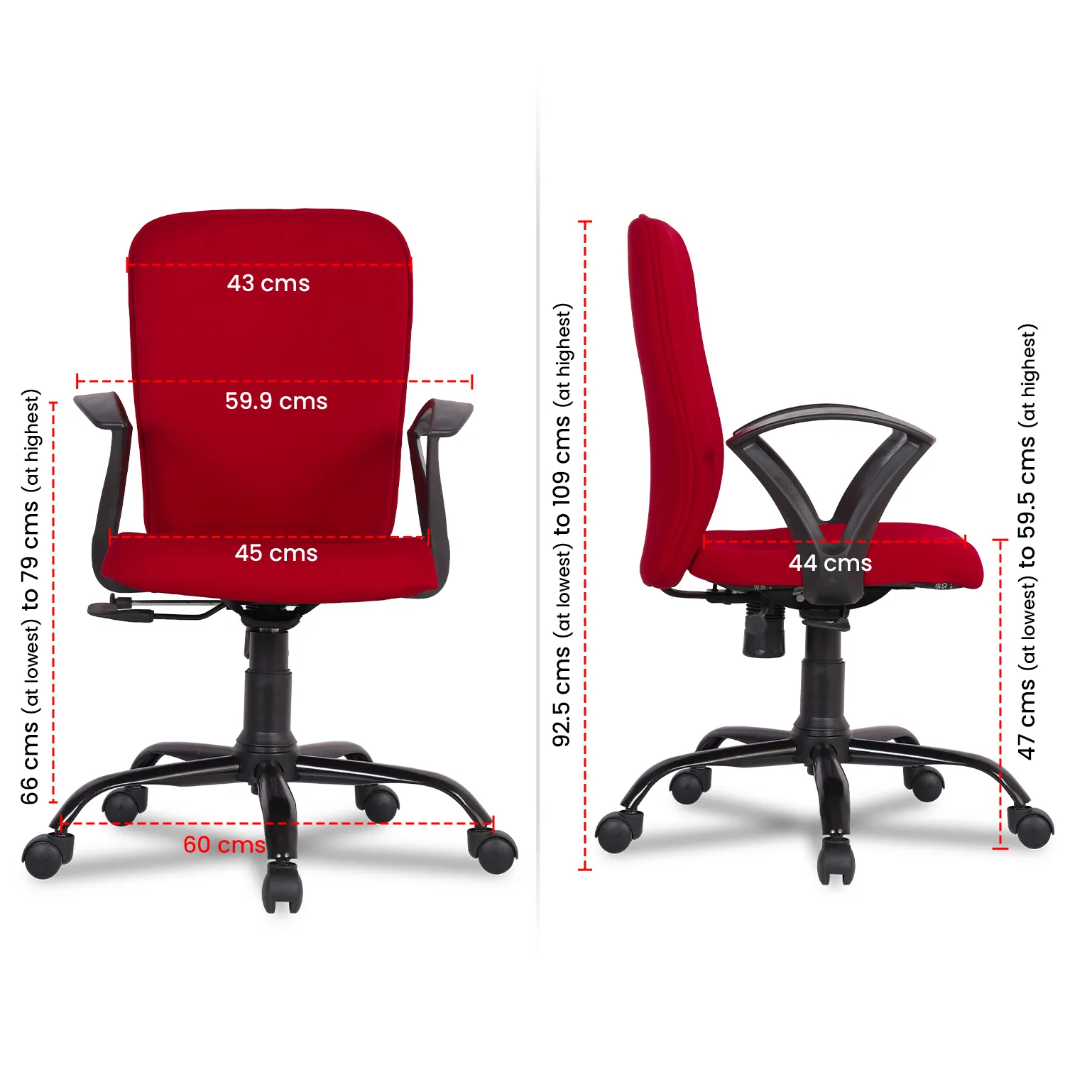 Green Soul Seoul-X Mid Back Basic Chair