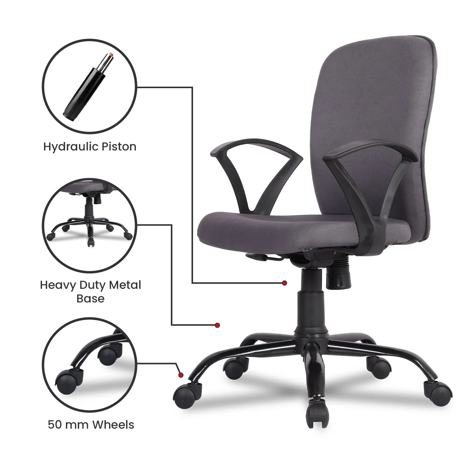 Green Soul Seoul-X Mid Back Basic Chair