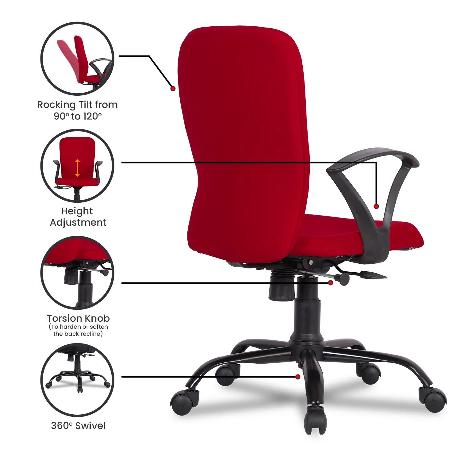 Green Soul Seoul-X Mid Back Basic Chair