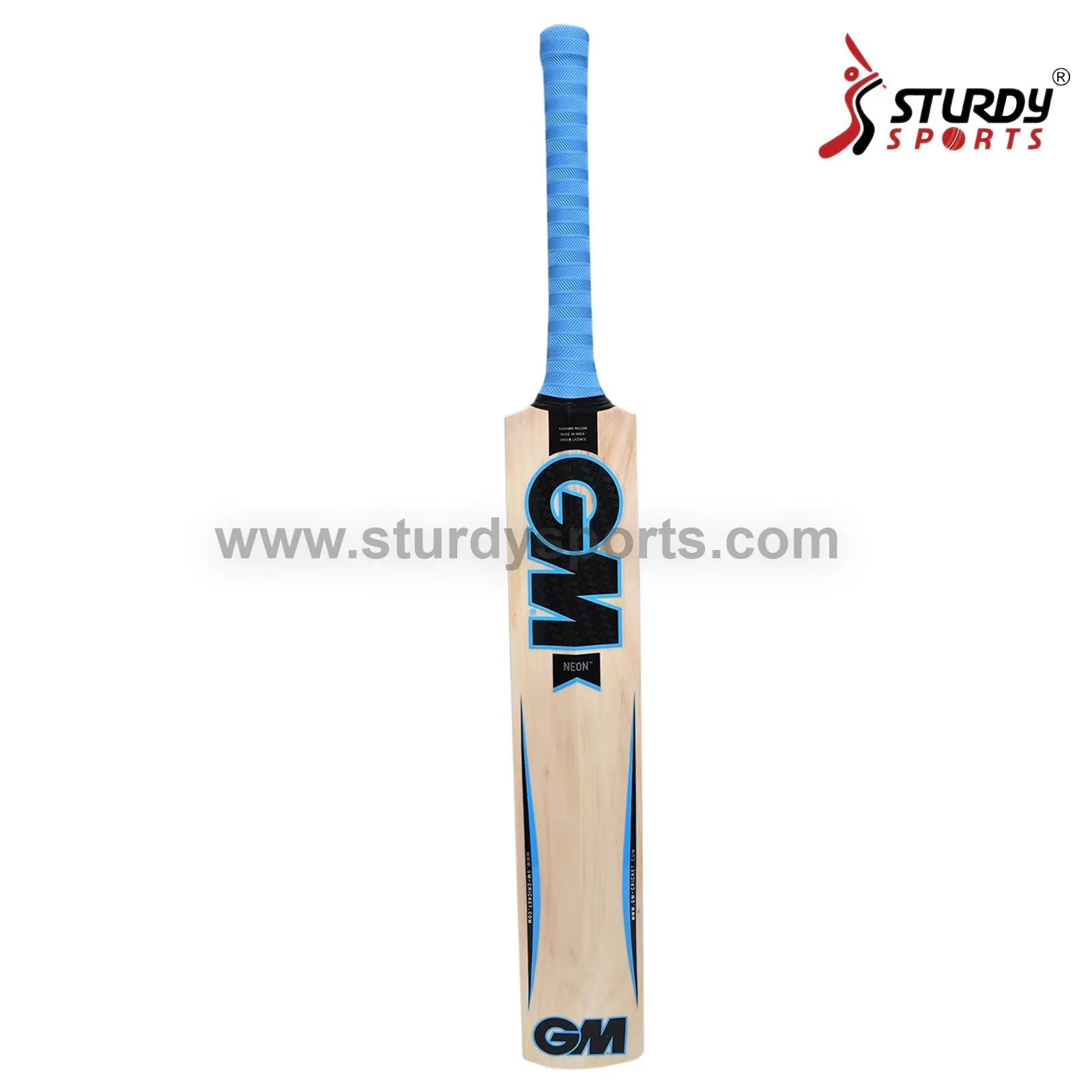 Gunn & Moore GM Neon Striker Kashmiri Willow Cricket Bat - Size 6