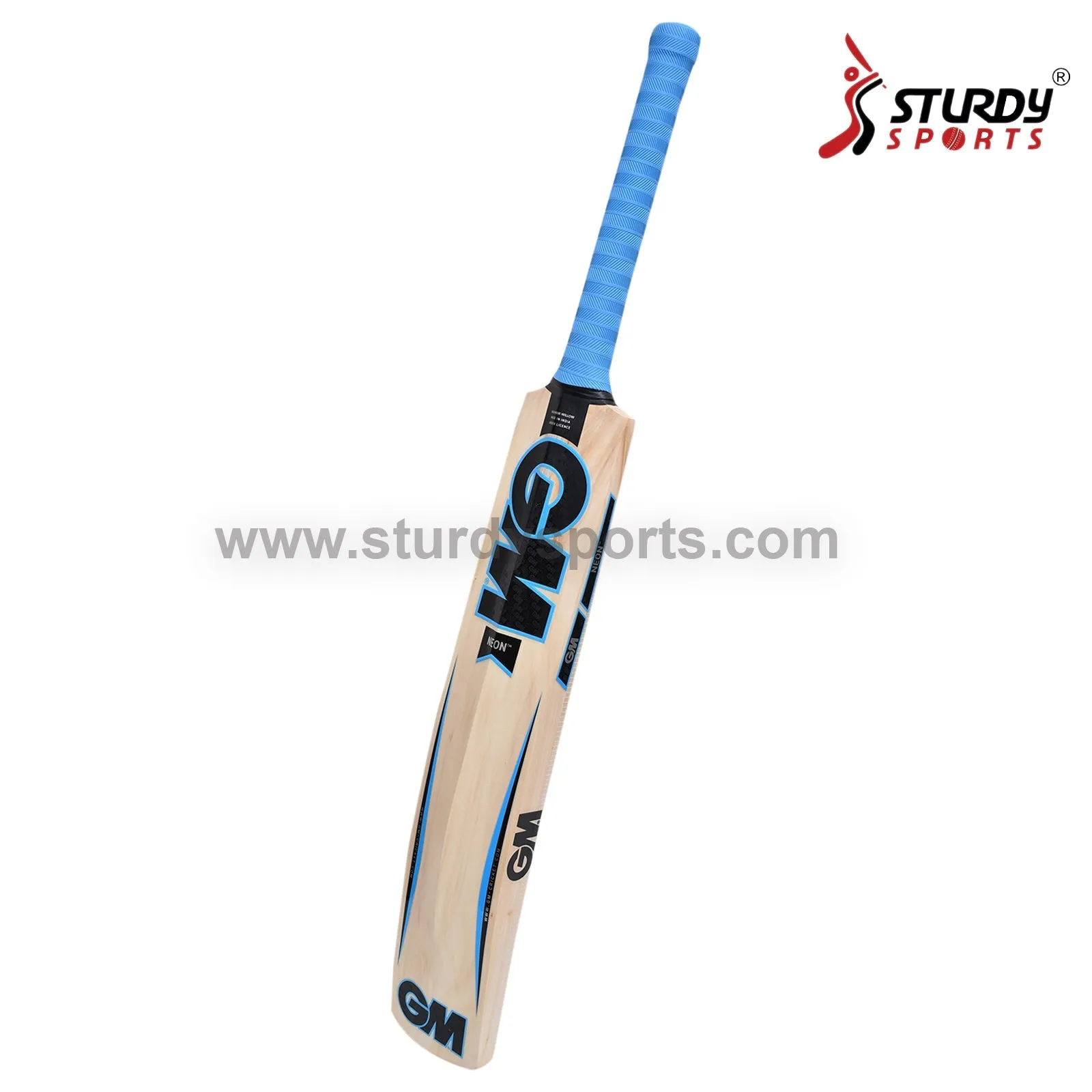 Gunn & Moore GM Neon Striker Kashmiri Willow Cricket Bat - Size 6