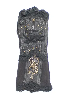 Hana Glove - Black Crackle Large - Right Hand Only