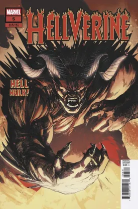Hellverine #5 Alessandro Cappuccio Hell Hulk Variant *one copy per customer*