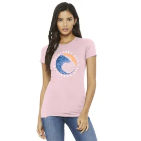MBHM Women's S/S Fashion Tee - Pink - Yin Yang