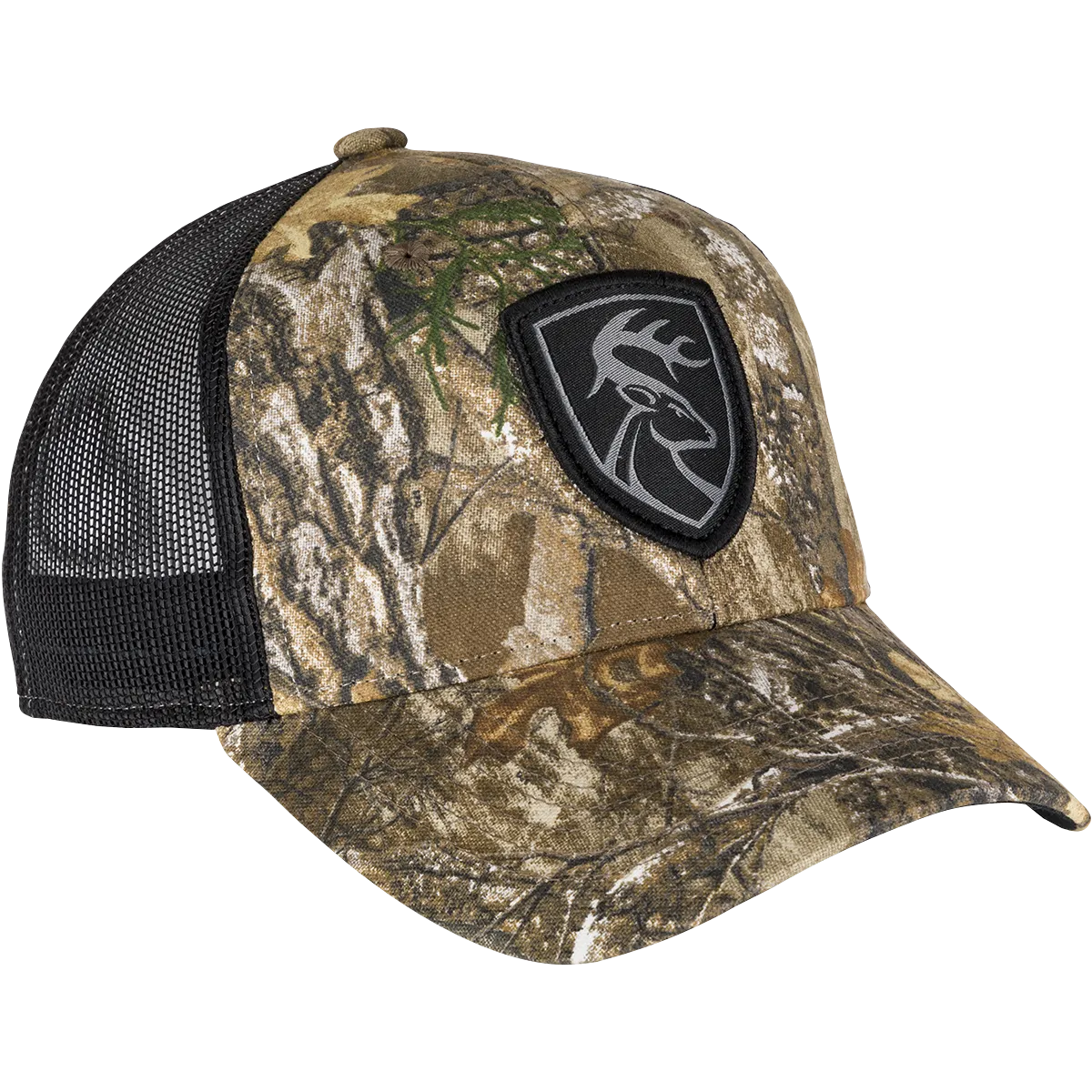 Mesh-Back Patch Logo Cap - Realtree