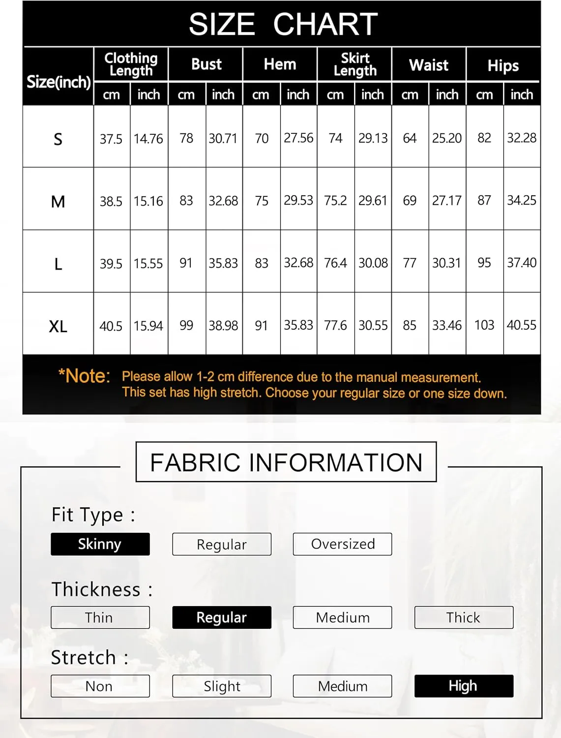 Missufe Women's Scoop Neck Rickrack Trim Crop Tank Top Bodycon Midi Skirt Set Summer 2 Piece Dress Outfits