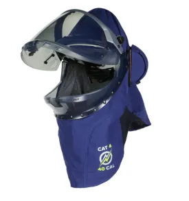 National Safety Apparel ARC40H1 Enespro AGP 40 cal Arc Flash Lift Front Hood Dual Fans