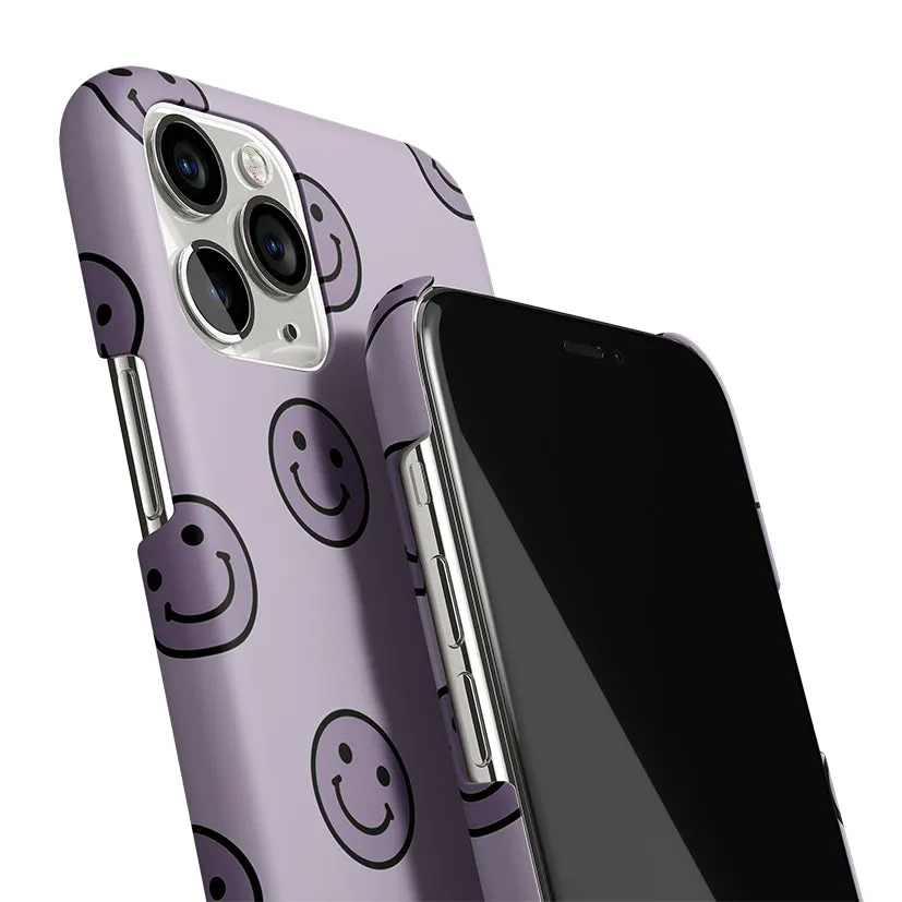 Smile Spectrum Purple Phone Cover | Matte Case