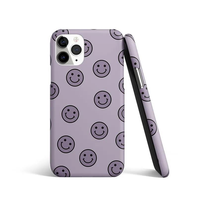 Smile Spectrum Purple Phone Cover | Matte Case