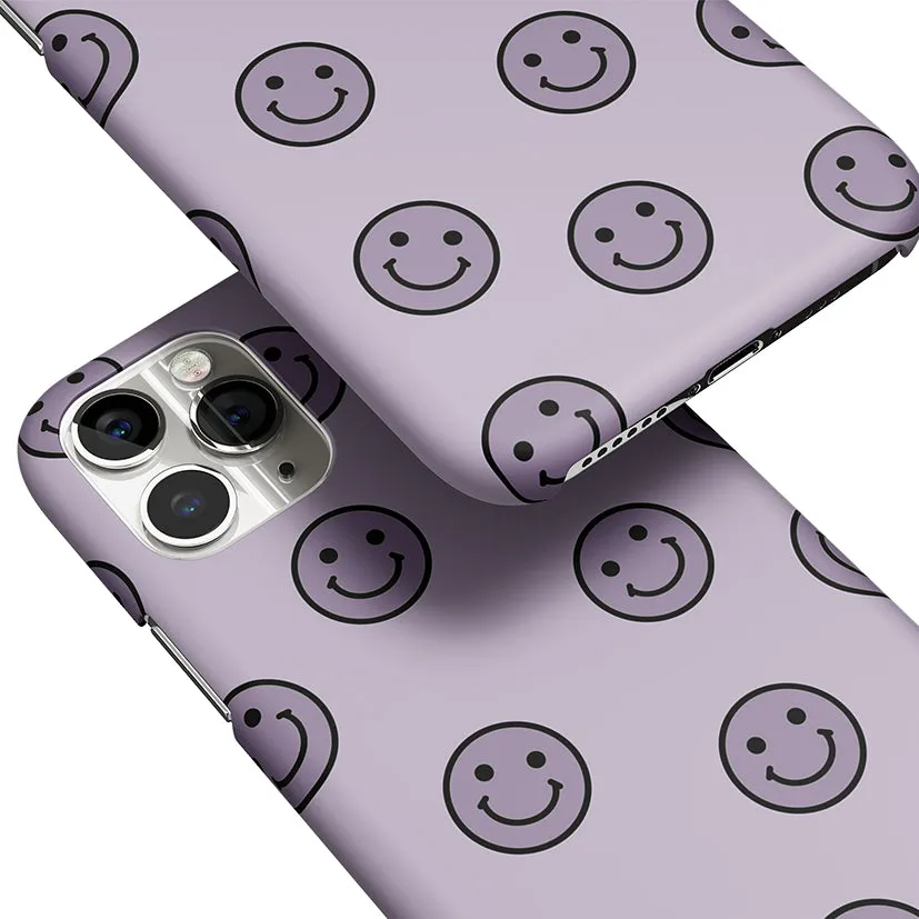 Smile Spectrum Purple Phone Cover | Matte Case