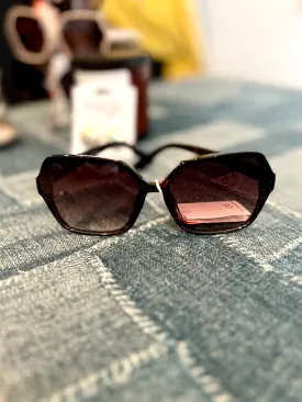 Solid Basic Square Sunglasses