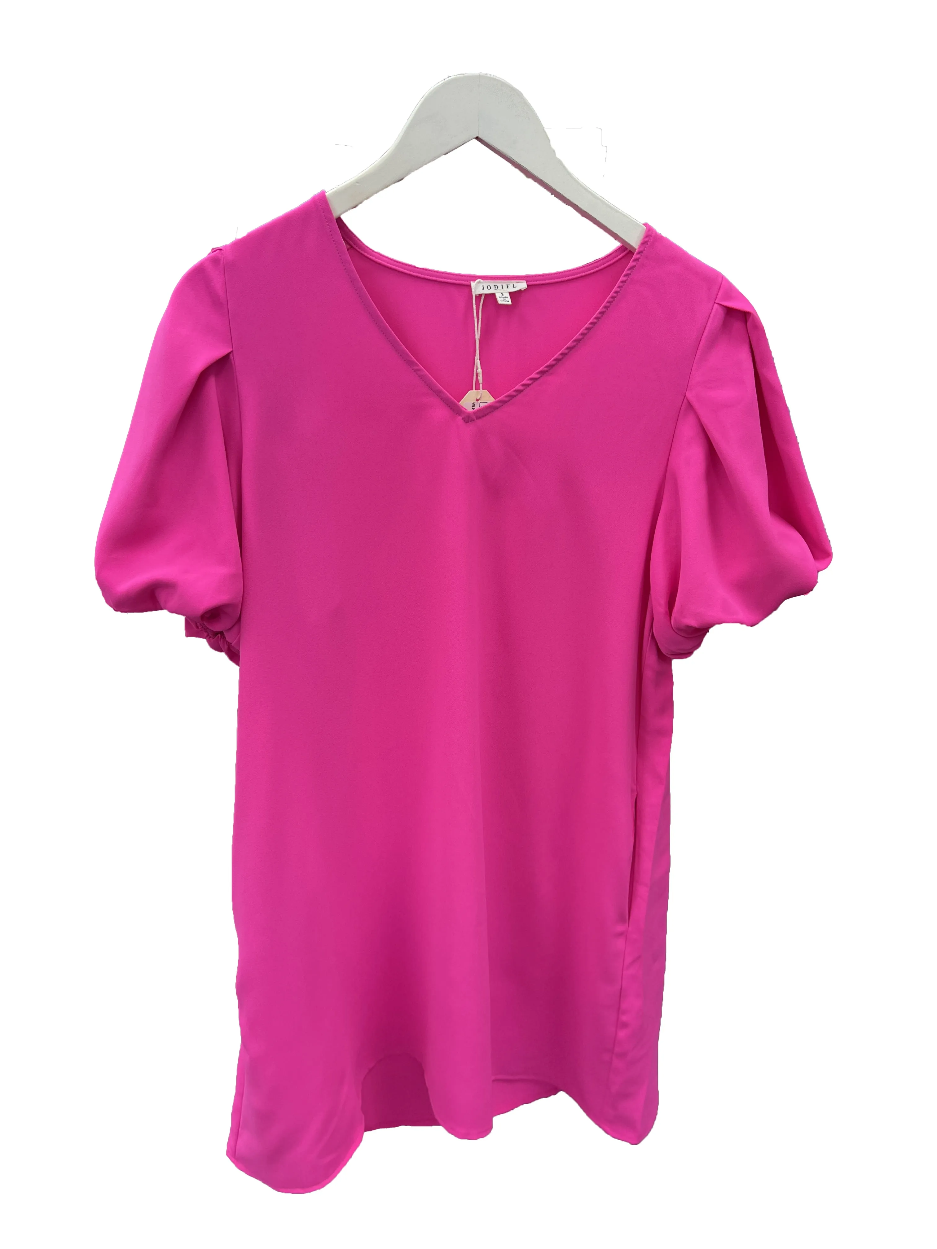 Solid Dress with Pockets