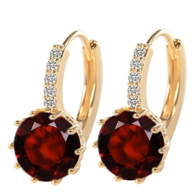 Vintage Crystal Earrings