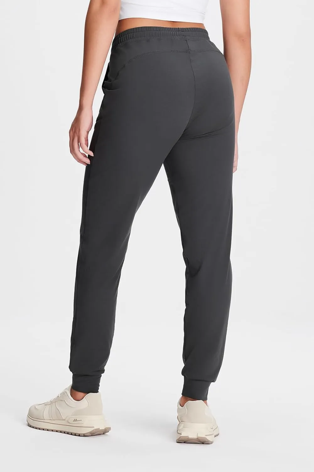 Yogipace Petite/Regular/Tall Women's Lightweight Anti-Shrink Active Joggers Lounge Sweatpants Yoga Jogger Pants